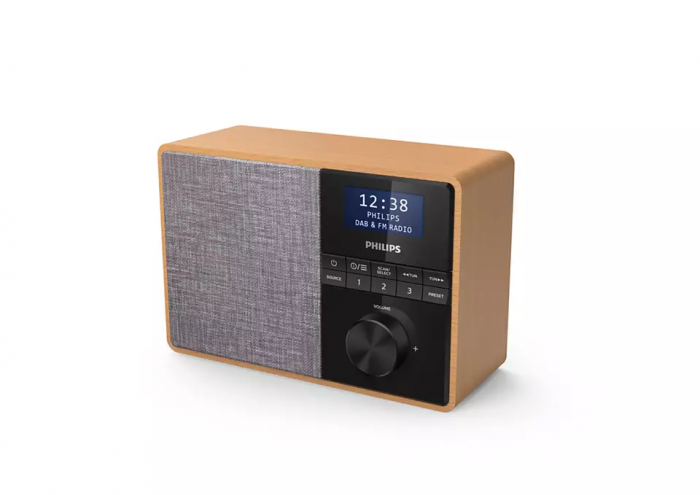 Радіогодинник Philips TAR5505 FM/DAB+, 5W, LCD, Wireless