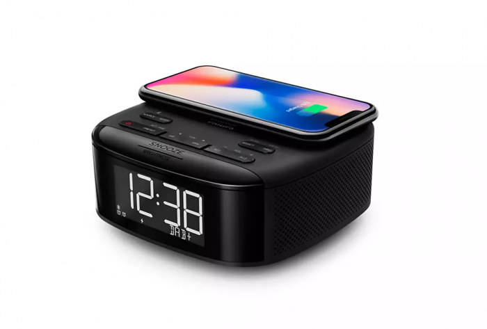 Радіогодинник Philips TAR7705 FM/DAB+, stereo 4W, LCD, Qi, Wireless