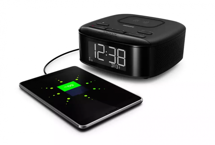 Радіогодинник Philips TAR7705 FM/DAB+, stereo 4W, LCD, Qi, Wireless