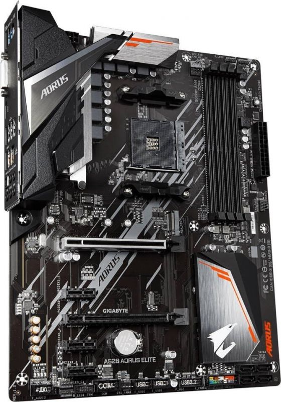 Материнська плата GIGABYTE A520 AORUS ELITE sAM4 A520 4xDDR4 HDMI ATX