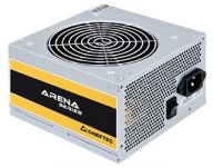 Блок живлення CHIEFTEC iArena (450W), ATX v2.3, 200-240V, >85%, 120мм, 1xMB 24pin(20+4), 1xCPU 8pin(4+4), 2xMolex, 3xSATA, 1xPCIe 8pin(6+2), CE, CB, TUV, RoHS, Bulk