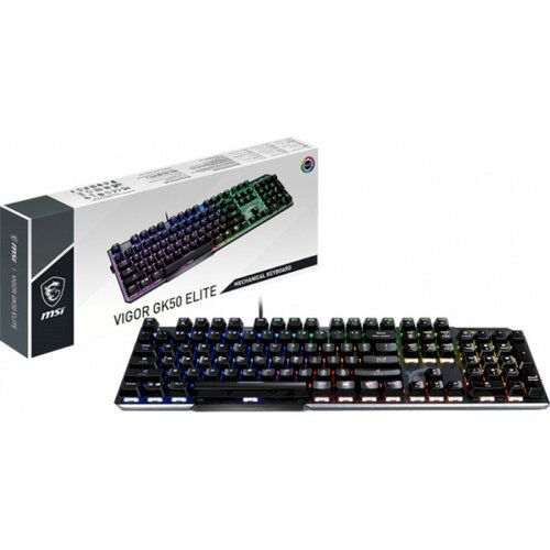 Геймерська клавiатура MSI Vigor GK50 ELITE BW UA S11-04UA206-CLA