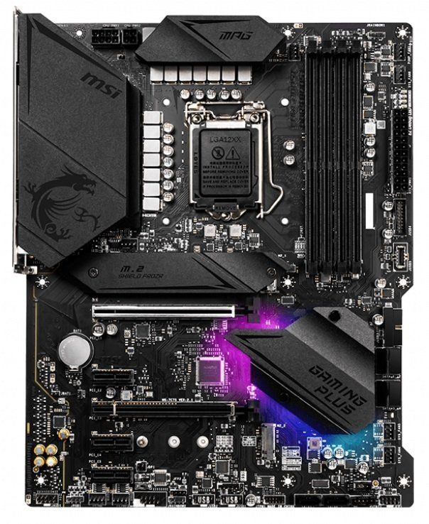 Материнcька плата MSI MPG Z490 GAMING PLUS s1200 Z490 4xDDR4 M.2 HDMI-DP ATX