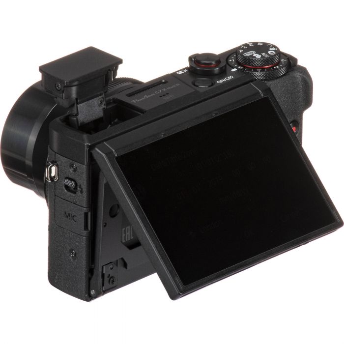 Цифр. фотокамера Canon Powershot G7 X Mark III Black VLogger