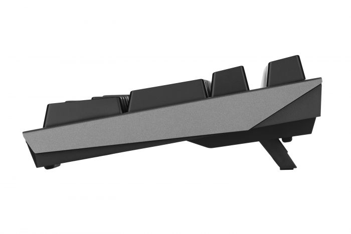 Клавіатура Ducky Shine 7 Cherry Blue RGB LED UA/RU Grey-Black