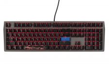 Клавіатура Ducky Shine 7 Cherry Blue RGB LED UA/RU Grey-Black