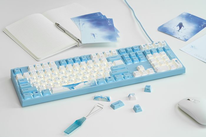 Клавіатура Varmilo VA108M Sea Melody Cherry MX Silent Red