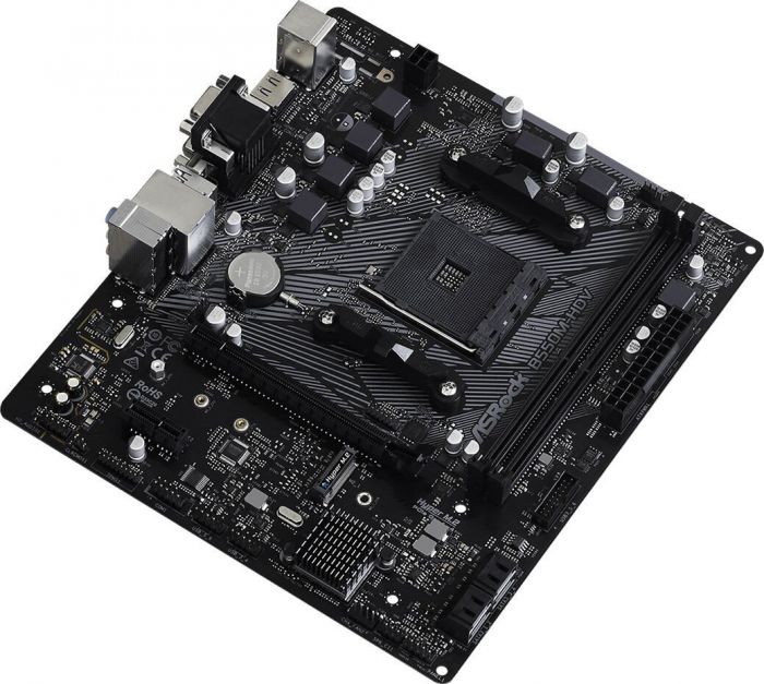 Материнська плата ASRock B550M-HDV sAM4 B550 2xDDR4 HDMI-DVI-VGA M.2 mATX
