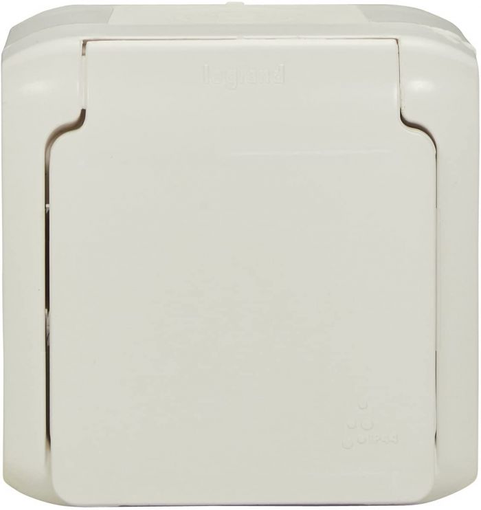 Forix Legrand розетка 2К + З нім.стандарт 16 A -250 V ~ білий