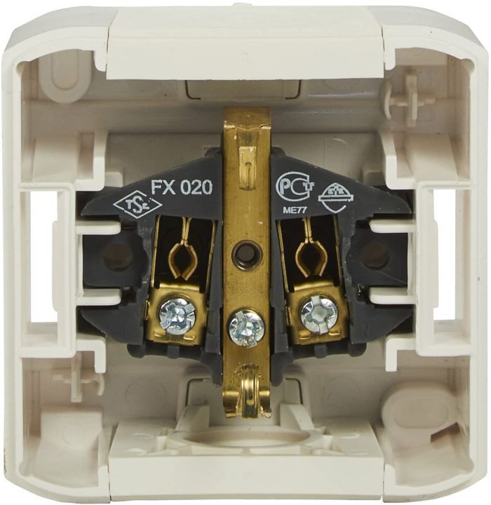 Forix Legrand розетка 2К + З нім.стандарт 16 A -250 V ~ білий