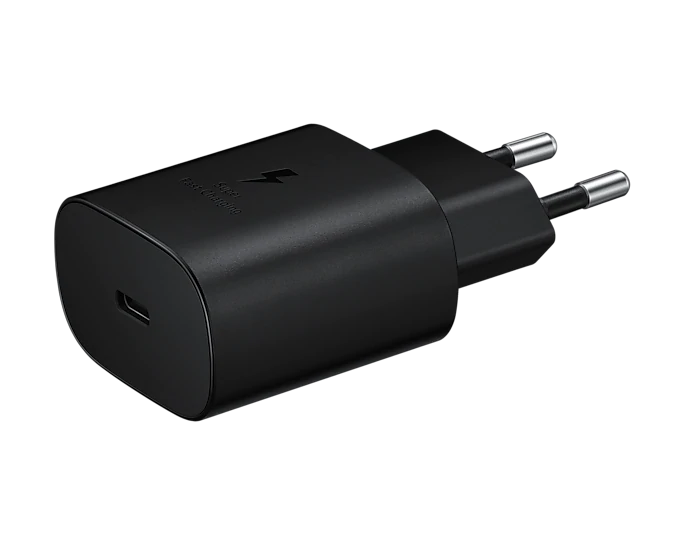 Мережевий зарядний пристрій Samsung 25W Super Fast Charging (w/o cable) Black