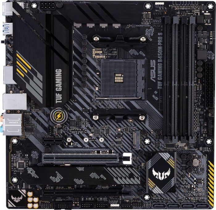 Материнcька плата ASUS TUF GAMING B450M-PRO S sAM4 B450 4xDDR4 HDMI-DP mATX