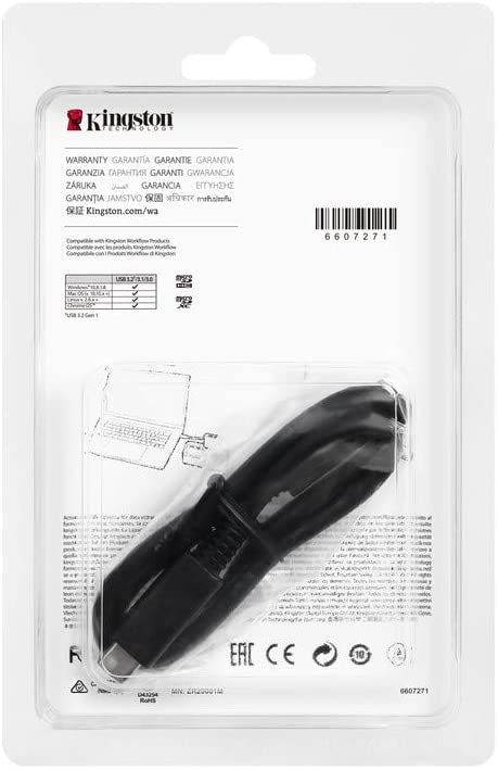 Кардрiдер Kingston Workflow Dual-Slot microSDHC/XC UHS-II Card Reader