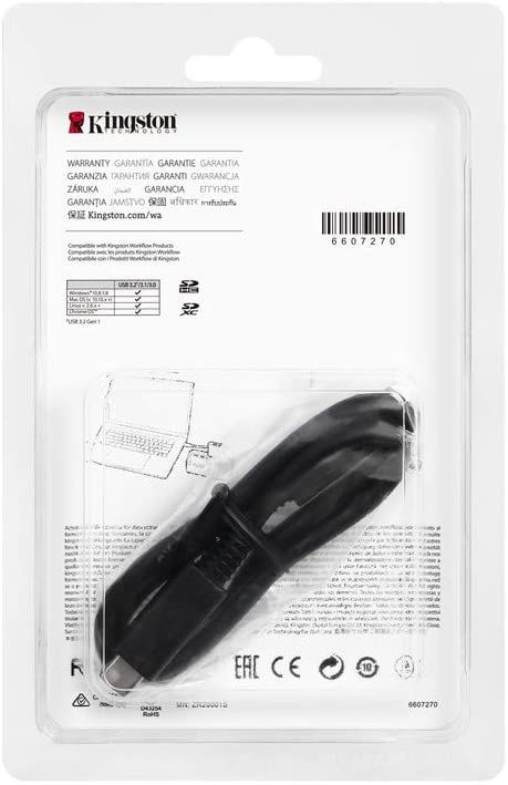 Кардрiдер Kingston Workflow Dual-Slot SDHC/SDXC UHS-II Card Reader