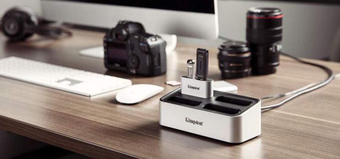 Кардрiдер Kingston Workflow Station Dock USB 3.2 Gen2 USB-A/C Hub