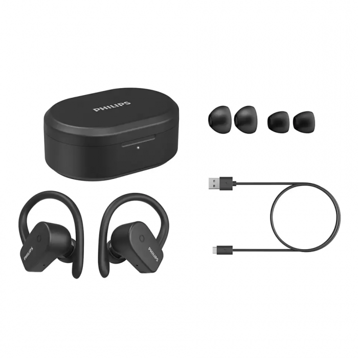 Навушники Philips TAA5202 IPX7 True Wireless Black