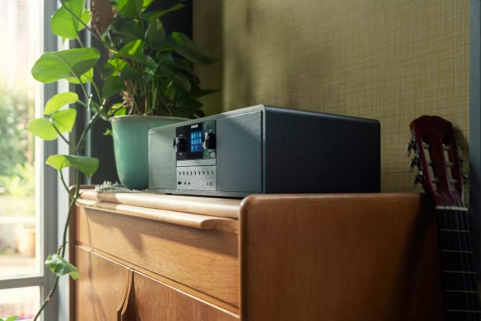 Мікросистема Philips TAM6805 2.0, 50W, Spotify, LCD 2.4", FM/DAB+, MP3-CD, USB, Wireless
