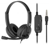Гарнітура для ПК 2E CH12, On-Ear, 3.5mm / 2*3.5mm