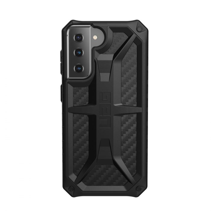 Чохол UAG для Samsung Galaxy S21 Monarch, Carbon Fiber