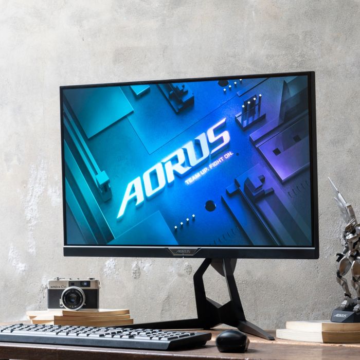 Монітор LCD AORUS 27" FI27Q-P, 2xHDMI, DP, 2xUSB, Audio, IPS, 2560x1440, 165Hz, 1mc, 95%DCI-P3, G-SYNC, HDR