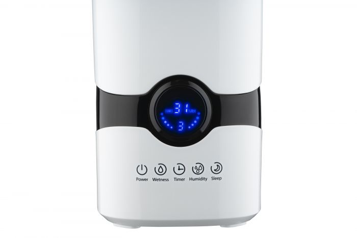 Зволожувач повітря Ardesto USH-M-LCD-4L-W, 4 л, LCD панель
