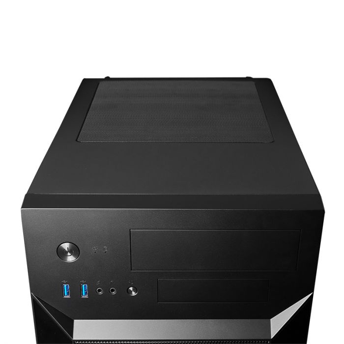 Корпус CHIEFTEC Pro Cube CI-02B, без блока живлення, 2xUSB3.1, mATX, Black