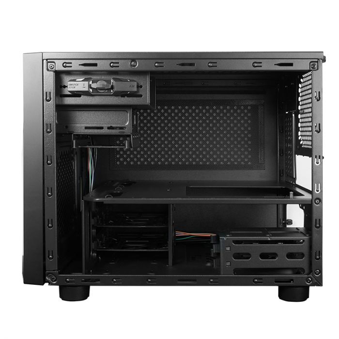 Корпус CHIEFTEC Pro Cube CI-02B, без блока живлення, 2xUSB3.1, mATX, Black