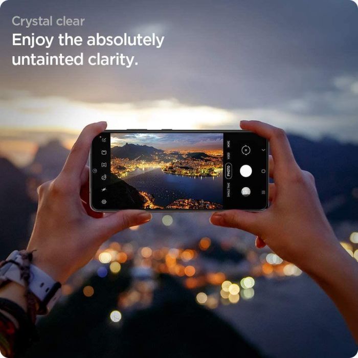 Захисна плівка Spigen для Galaxy S21 Ultra NeoFlex Solid HD, Clear