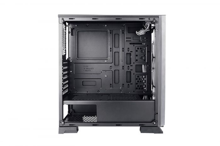 Корпус 2E GAMING CONDOR (GJP12) MidT, 2xUSB2.0,1xUSB3.0, 3x120мм ARGB, скло (бічна панель),без БЖ,чорний
