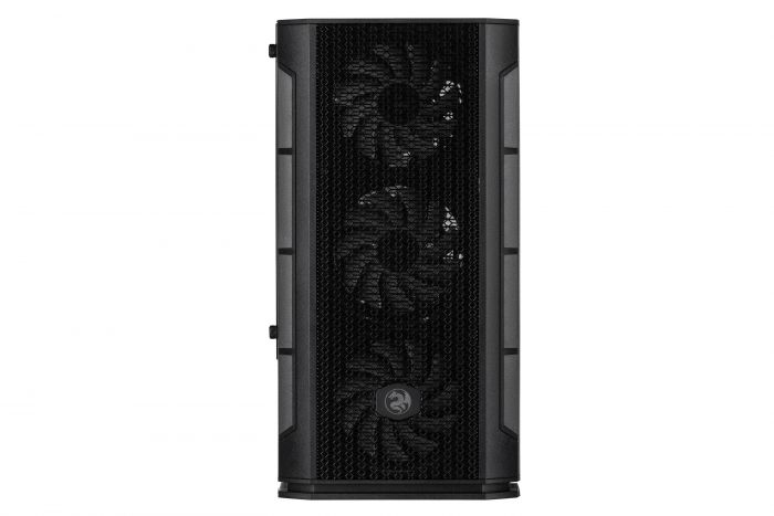 Корпус 2E GAMING CALLEO (GB700) MiniT, Micro ATX,Mini ITX, 2xUSB2.0, 1xUSB3.0, 4x120мм ARGB, скло (бічна панель), без БЖ, чорний