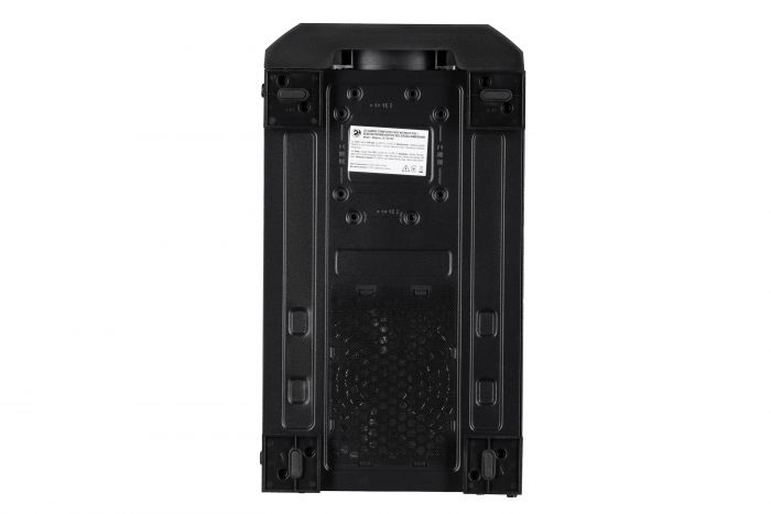 Корпус 2E GAMING CALLEO (GB700) MiniT, Micro ATX,Mini ITX, 2xUSB2.0, 1xUSB3.0, 4x120мм ARGB, скло (бічна панель), без БЖ, чорний