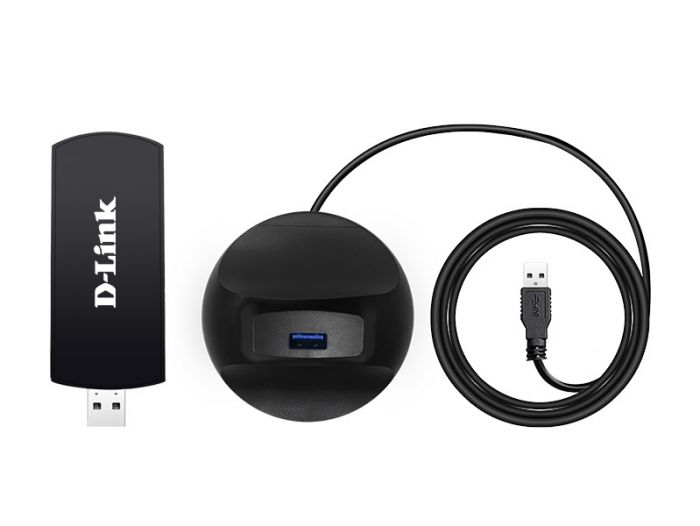 WiFi-адаптер D-Link DWA-192, AC1900, MU-MIMO, USB 3.0