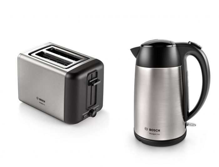Електрочайник Bosch TWK3P420 - 1.7л/нерж. сталь