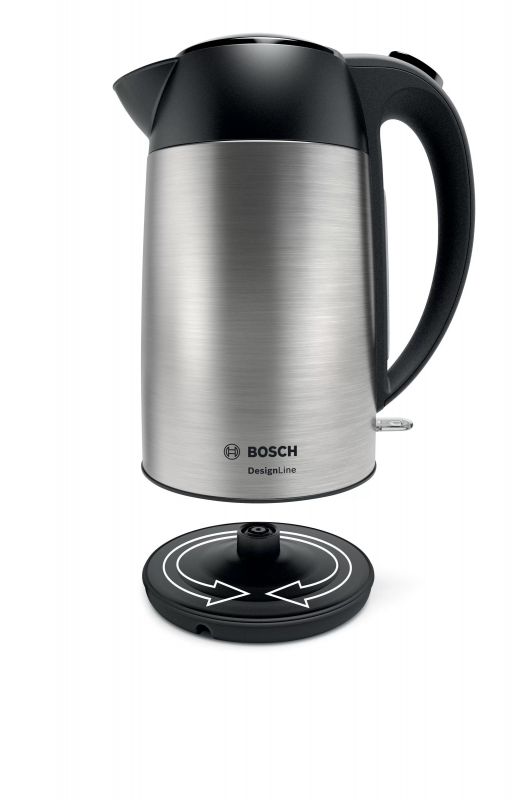 Електрочайник Bosch TWK3P420 - 1.7л/нерж. сталь