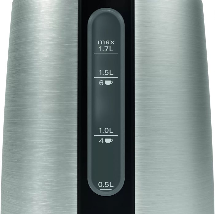 Електрочайник Bosch TWK3P420 - 1.7л/нерж. сталь