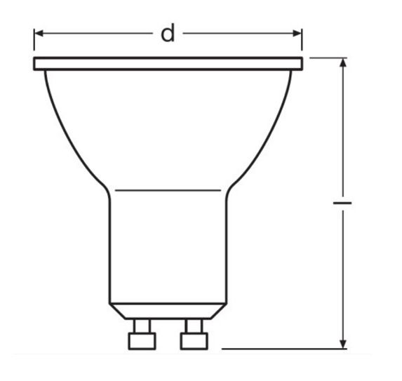 Світлодіодна лампа OSRAM LED PAR51 7W (700Lm) 4000K GU10