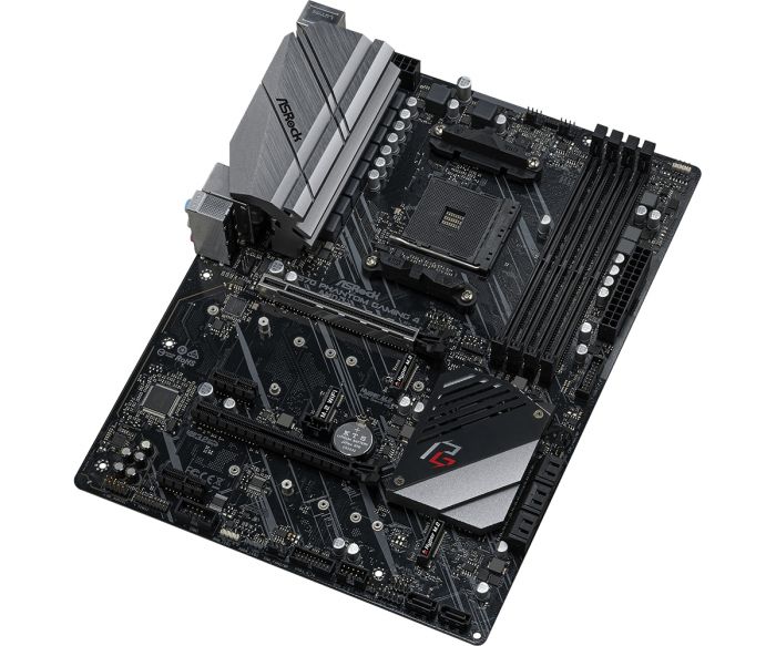 Материнська плата ASRock X570 Phantom Gaming 4 sAM4 4xDDR4 HDMI-DP 8xSATA 5xGPU Mining!!! M.2 ATX