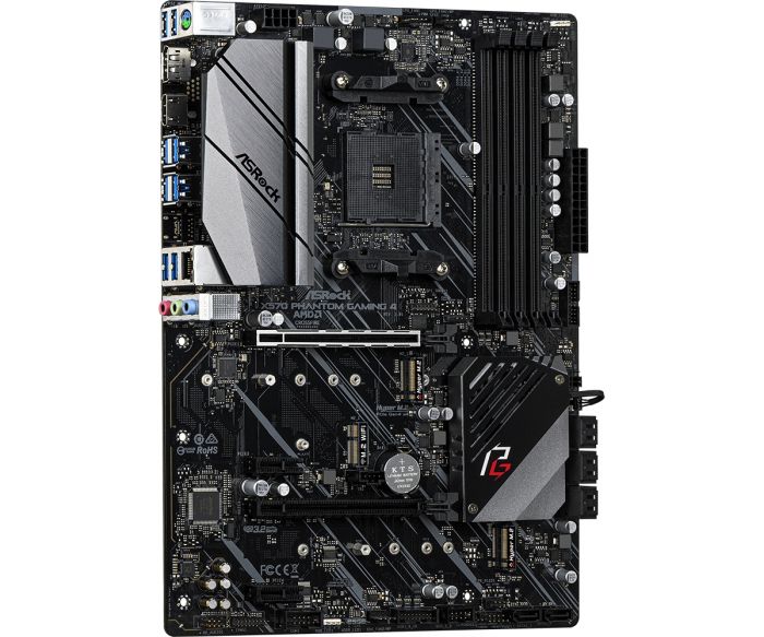 Материнська плата ASRock X570 Phantom Gaming 4 sAM4 4xDDR4 HDMI-DP 8xSATA 5xGPU Mining!!! M.2 ATX