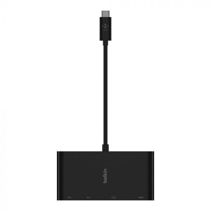 Хаб Belkin USB-C > Ethernet/HDMI/VGA/USB-A