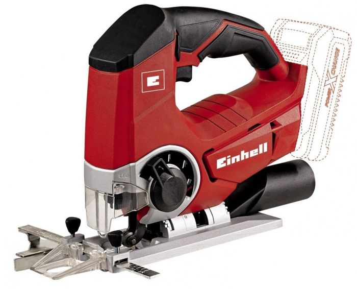 Лобзик Einhell TC-JS 18 Li-Solo, PXC, акум., хід 20мм, 2700 об/хв, 1.63кг, (без АКБ та ЗП)