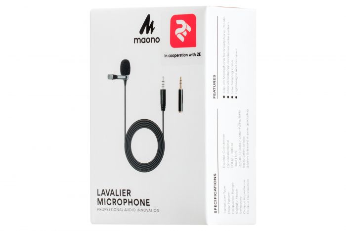 Мікрофон-петличка 2Е ML020 3.5mm