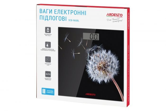Ваги підлогові Ardesto SCB-965BL