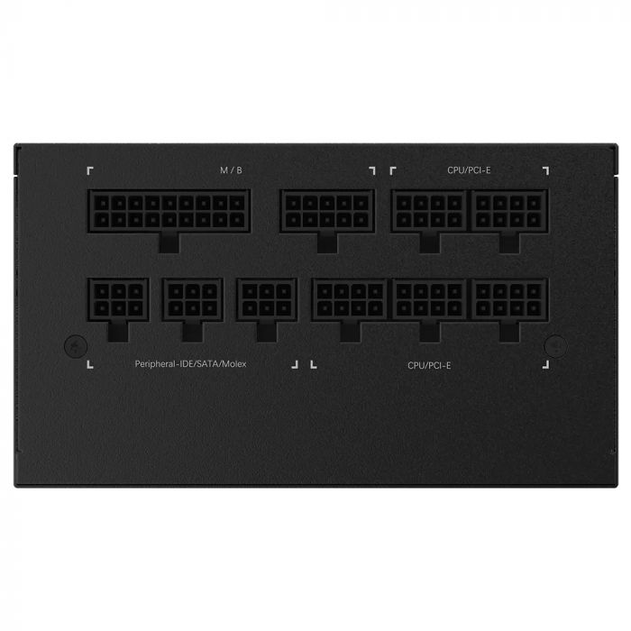 Блок живлення GIGABYTE P850G (850W) 80+GOLD, aPFC, 12см,20+4/2*4+4/8*SATA/4*PCIe/4,модульний