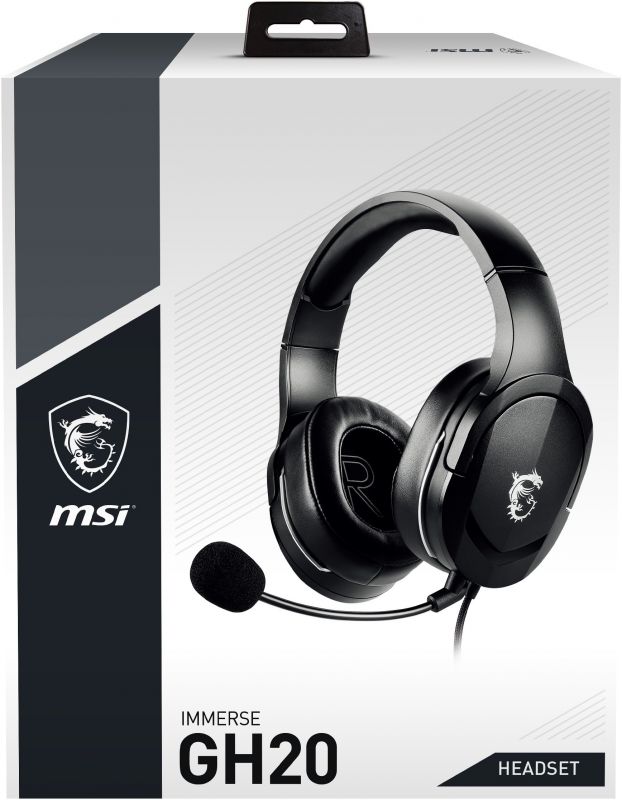 Гарнiтура MSI Immerse GH20 S37-2101030-SV1