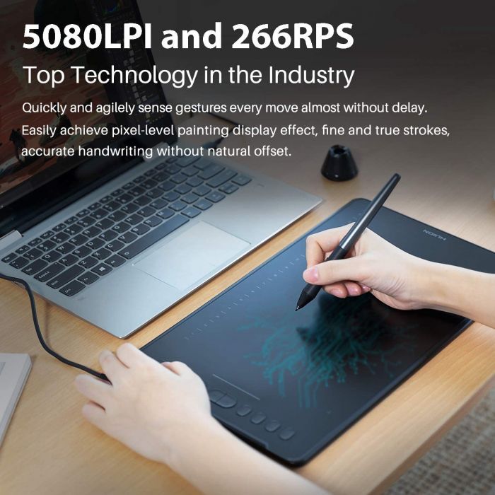 Графічний планшет Huion H1161 ,Black