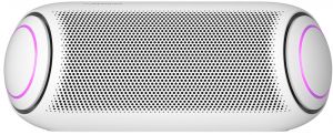 Акустична система LG XBOOM Go PL7 30W, IPX5, LED Lights, Wireless, Білий
