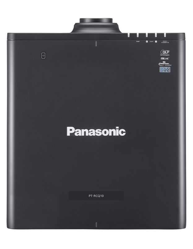 Інсталяційний проектор Panasonic PT-RCQ10LBE (DLP, WQXGA+, 10000 lm, LASER) чорний, без оптики