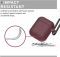 Чохол UAG [U] для Apple Airpods DOT Silicone, Aubergine