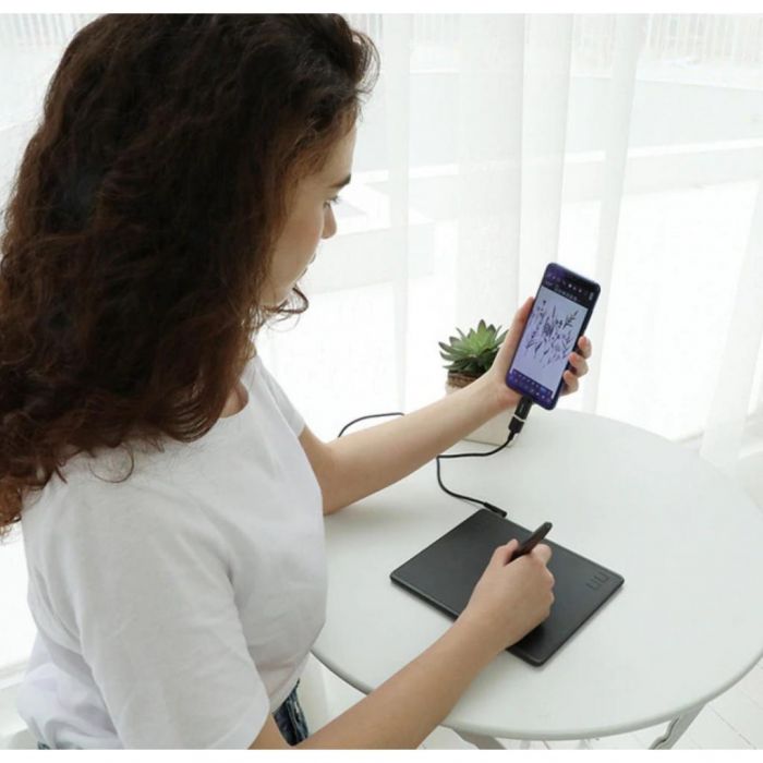 Графічний планшет Huion HS64 ,Black
