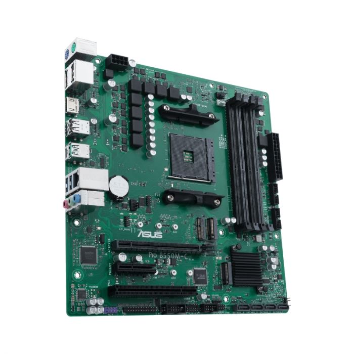 Материнcька плата ASUS PRO B550M-C/CSM sAM4 B550 4xDDR4 M.2 HDMI-DP mATX